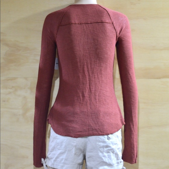 NWT Free People Bae Bae Layering Top Terra Cotta - Picture 4 of 9